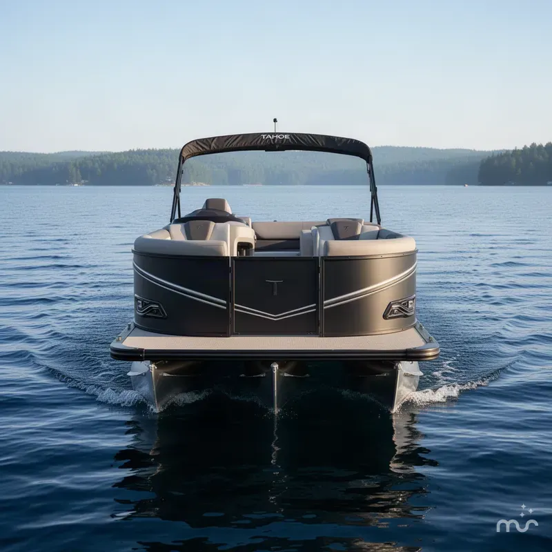 Slide: The Image of Tahoe LTZ 2385 Swingback (VRB) Tritoon & Honda 300HP 4-Stroke EFI 2027 - 1