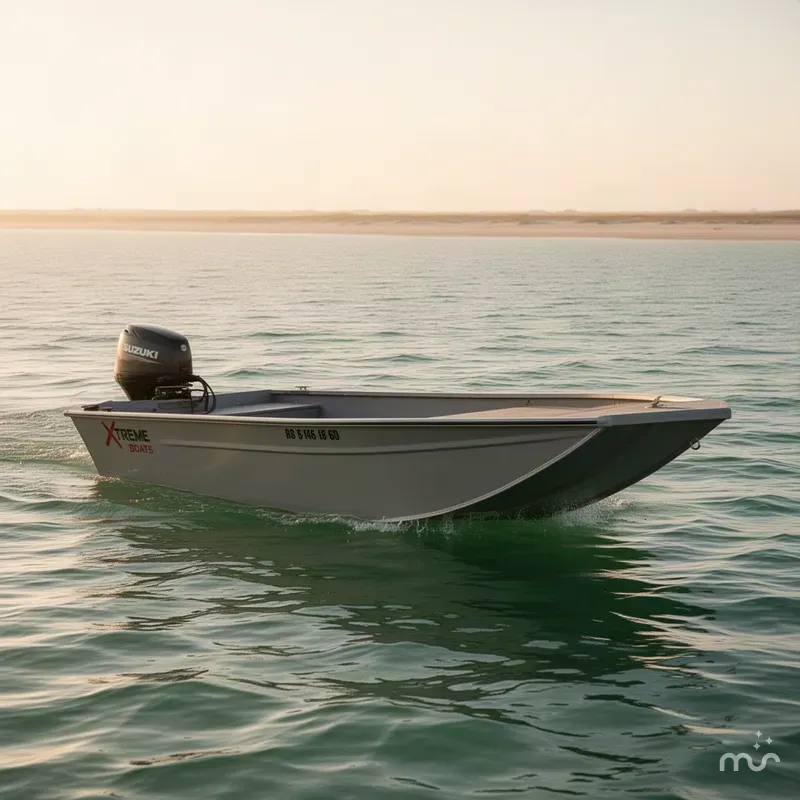 The Image of Xtreme Boats River Skiff 1648 WITH SUZUKI 60 2027 - 0