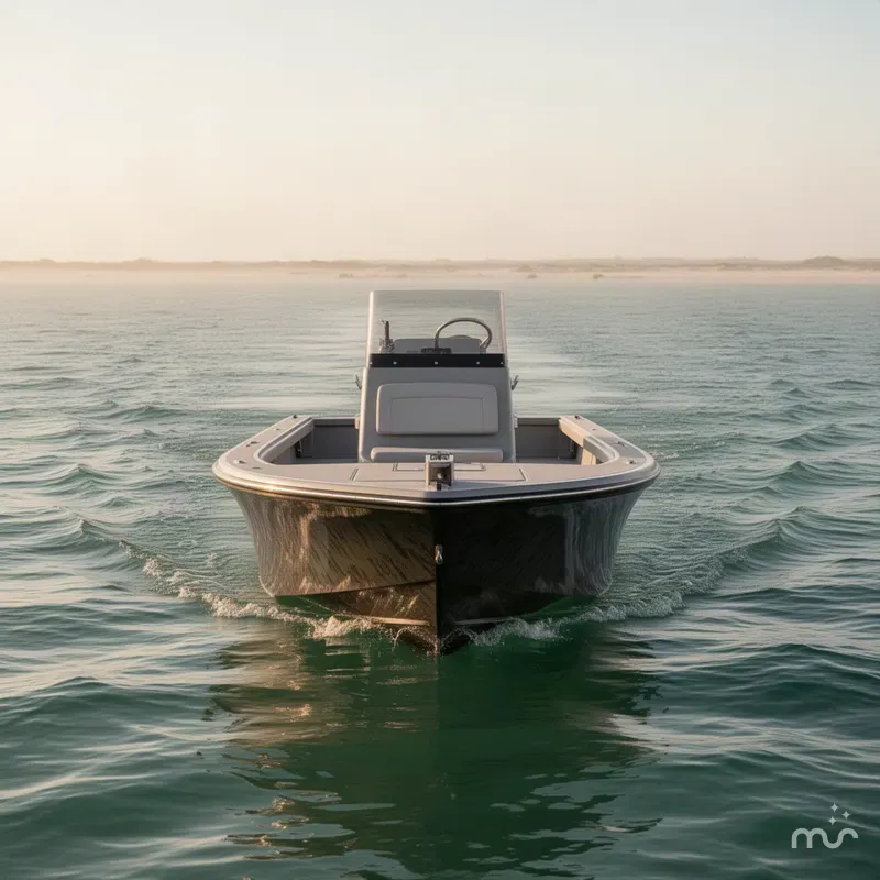 Slide: The Image of Reaper Boats 553 Step Transom 2027 - 2