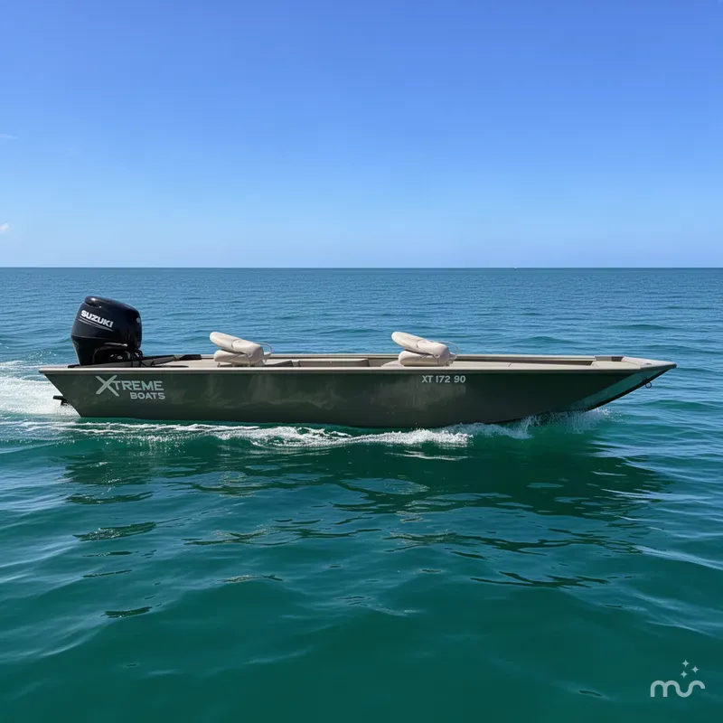 Slide: The Image of Xtreme Boats XT Series XT172 WITH SUZUKI 90 2027 - 2