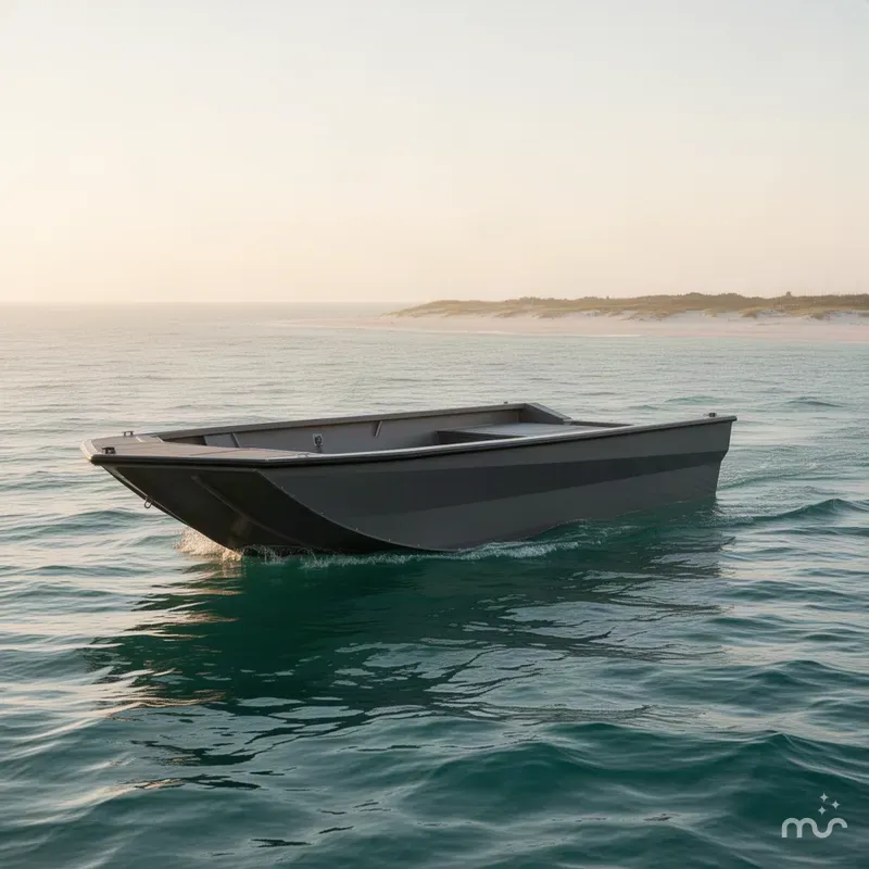 Slide: The Image of Reaper Boats 553 Step Transom 2027 - 2