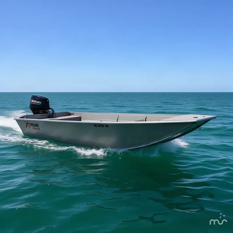 The Image of Xtreme Boats River Skiff 1648 WITH SUZUKI 60 2027 - 0