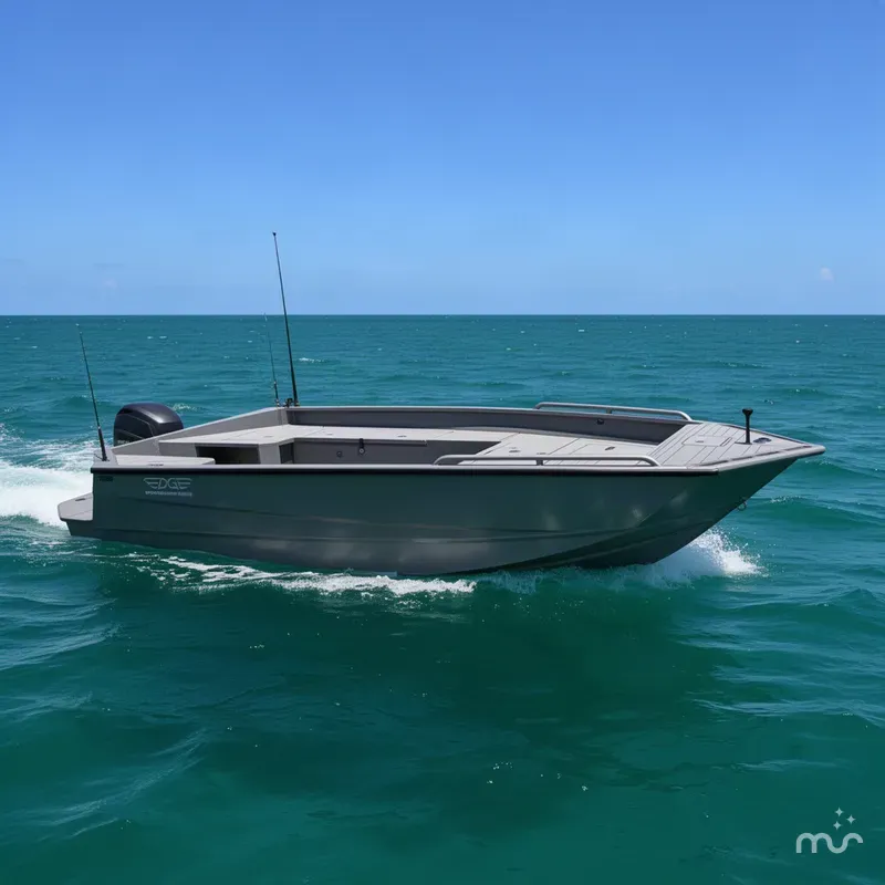 Slide: The Image of Edge Boats Sportsman Series 756DB 2027 - 2