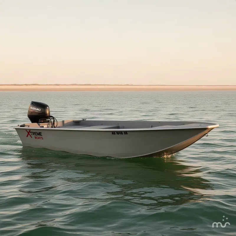 The Image of Xtreme Boats River Skiff 1648 WITH SUZUKI 60 2027 - 0