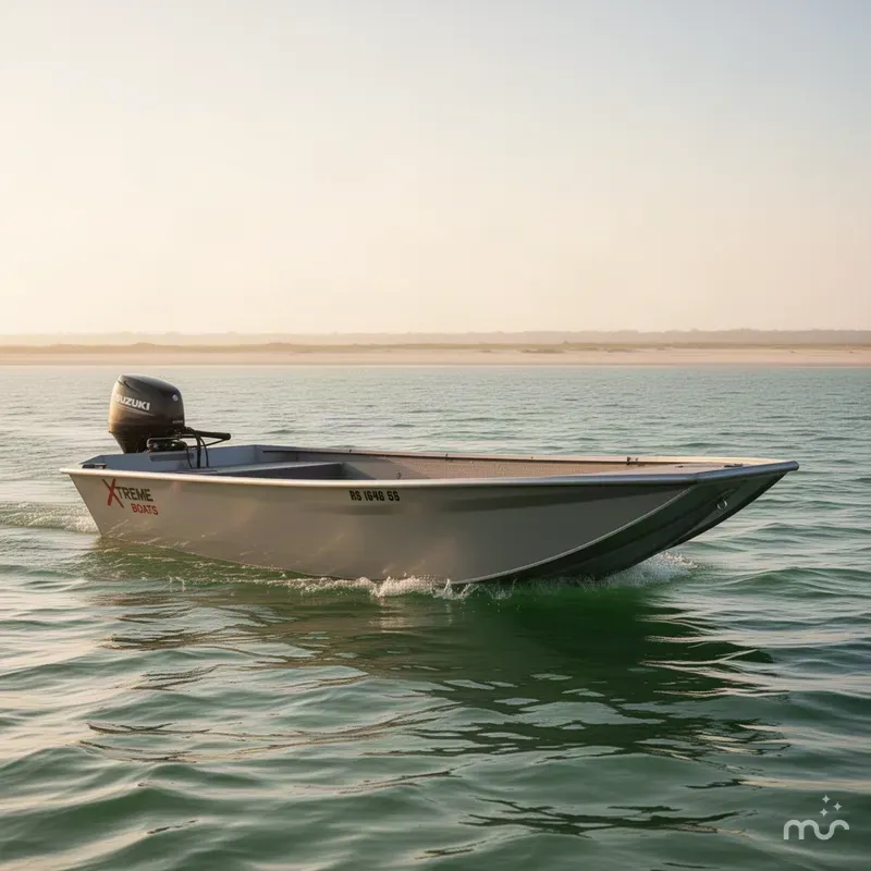 The Image of Xtreme Boats River Skiff 1648 WITH SUZUKI 60 2027 - 0