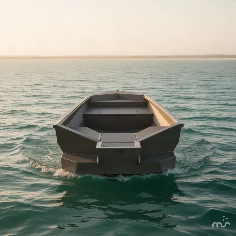 Slide: The Image of Reaper Boats 553 Step Transom 2027 - 2