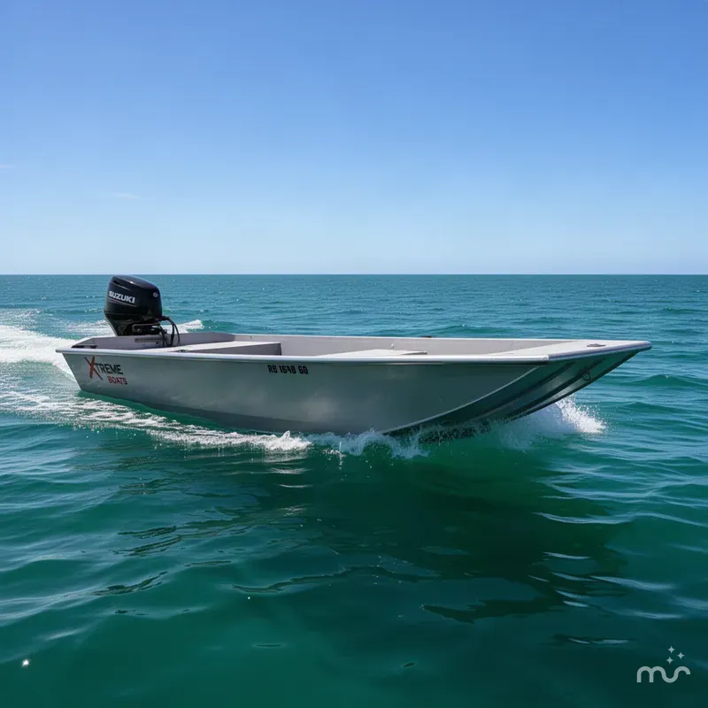 The Image of Xtreme Boats River Skiff 1648 WITH SUZUKI 60 2027 - 0