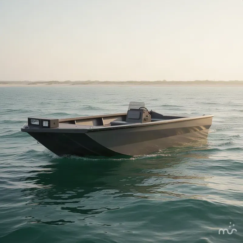 Slide: The Image of Reaper Boats 553 Step Transom 2027 - 2