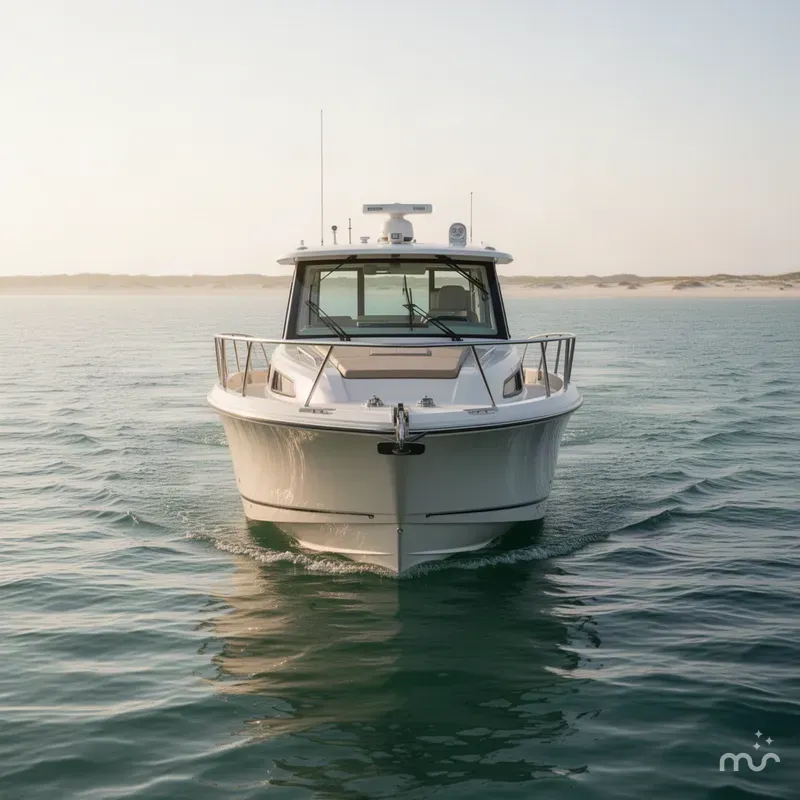 Slide: The Image of Boston Whaler 325 Conquest 2027 - 1