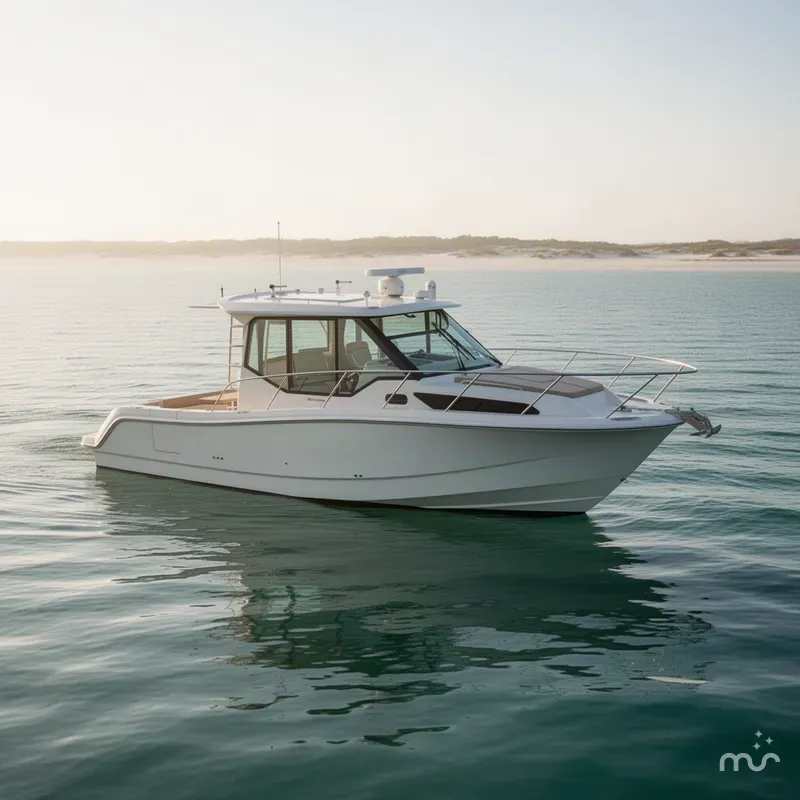 Slide: The Image of Boston Whaler 325 Conquest 2027 - 2