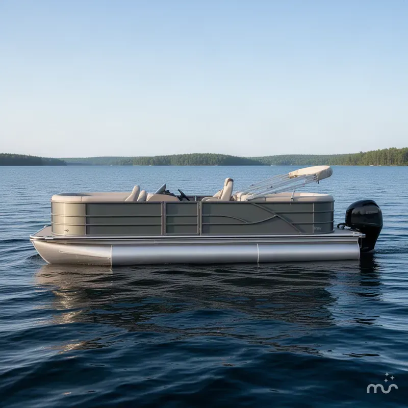 Slide: The Image of Bentley Pontoons Fish 220 FWD CW 2027 - 1