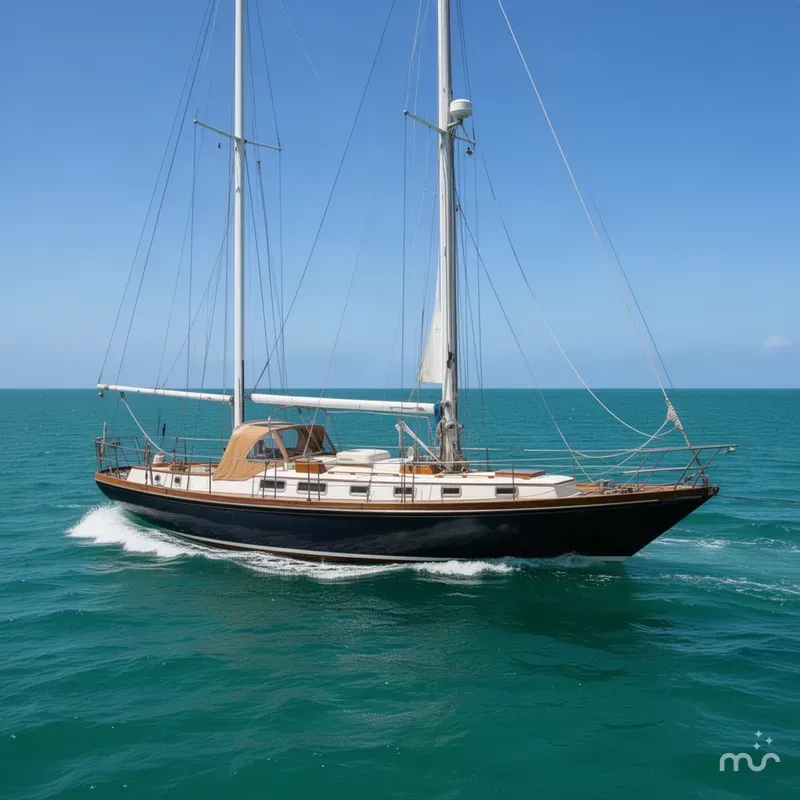 The Image of Ocean Cruising Hinckley Designed Ketch 1983 - 0