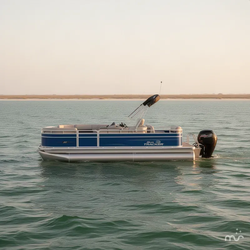 Slide: The Image of Sun Tracker Fishin' Barge 20 DLX 2027 - 1