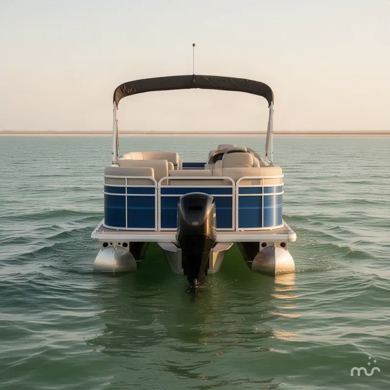 Slide: The Image of Sun Tracker Fishin' Barge 20 DLX 2027 - 2
