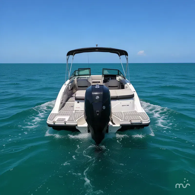 Slide: The Image of Sea Ray SPX 210 Outboard 2023 - 2