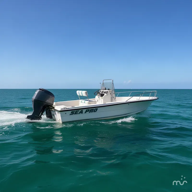 The Image of Sea Pro 180 Center Console 1995 - 0