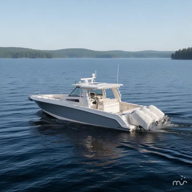 Slide: The Image of Boston Whaler 420 Outrage 2023 - 2