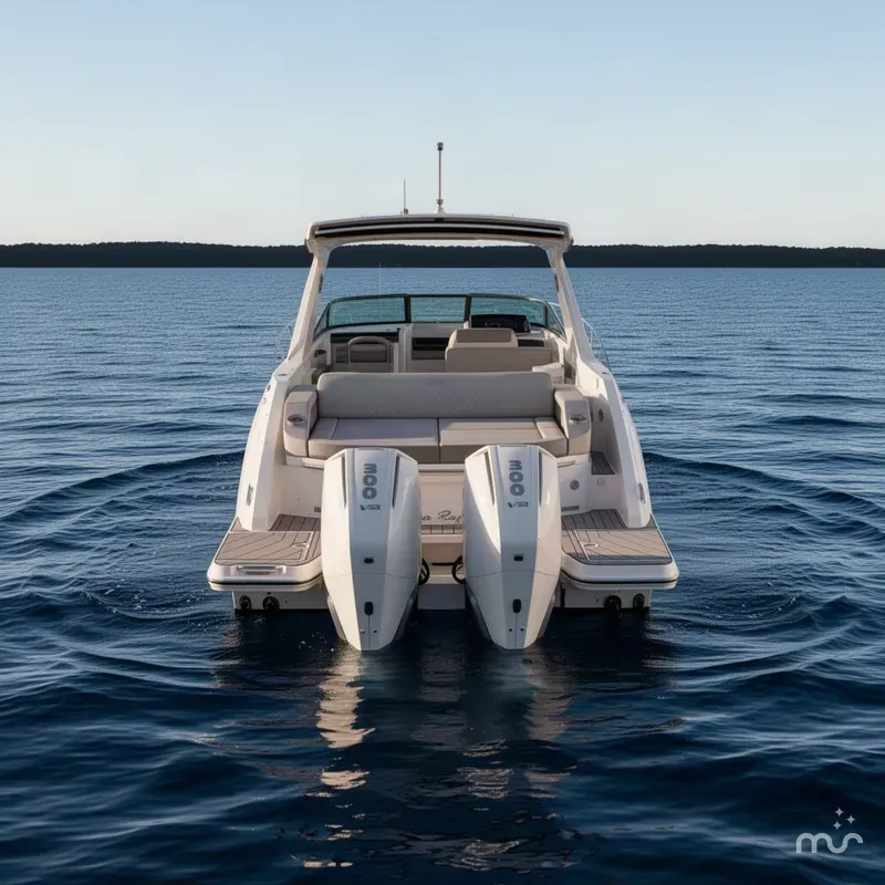 Slide: The Image of Sea Ray SLX 310 Outboard 2025 - 2