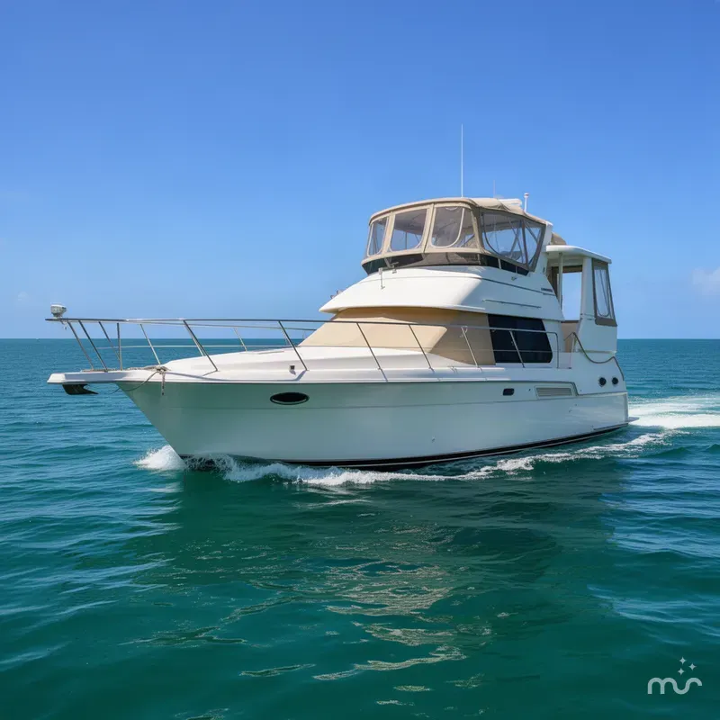 Slide: The Image of Carver Yachts 356 Motor Yacht 2004 - 2