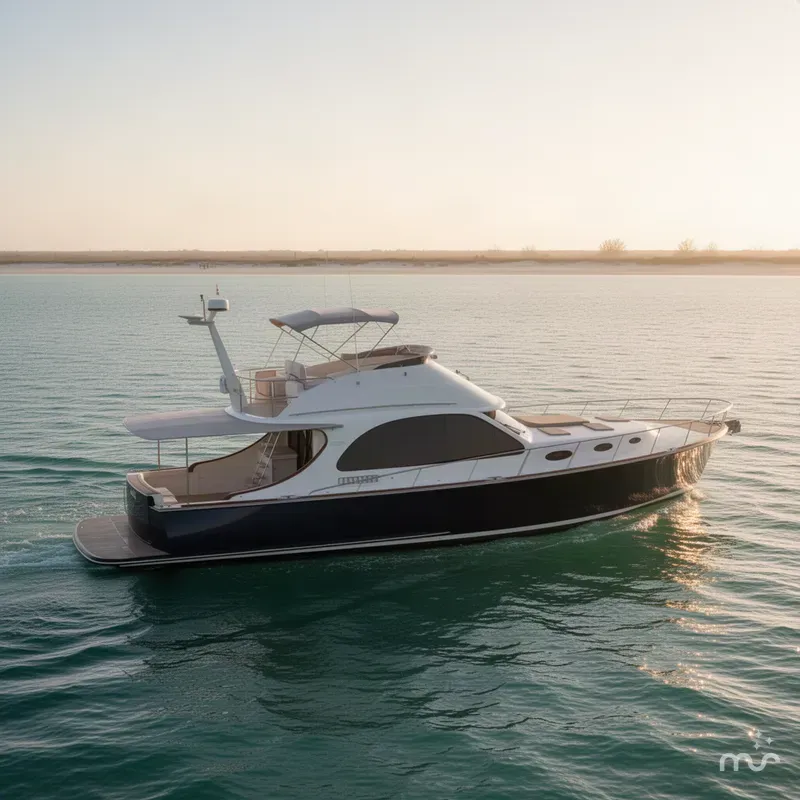 Slide: The Image of Palm Beach PB55 Flybridge 2018 - 2
