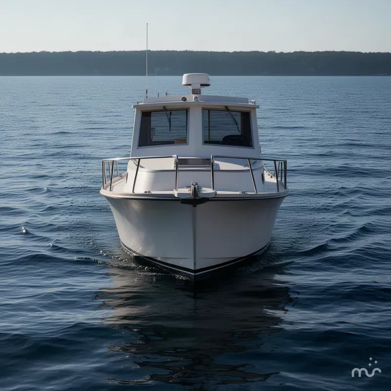 Slide: The Image of Shamrock 260 Mackinaw 1990 - 3