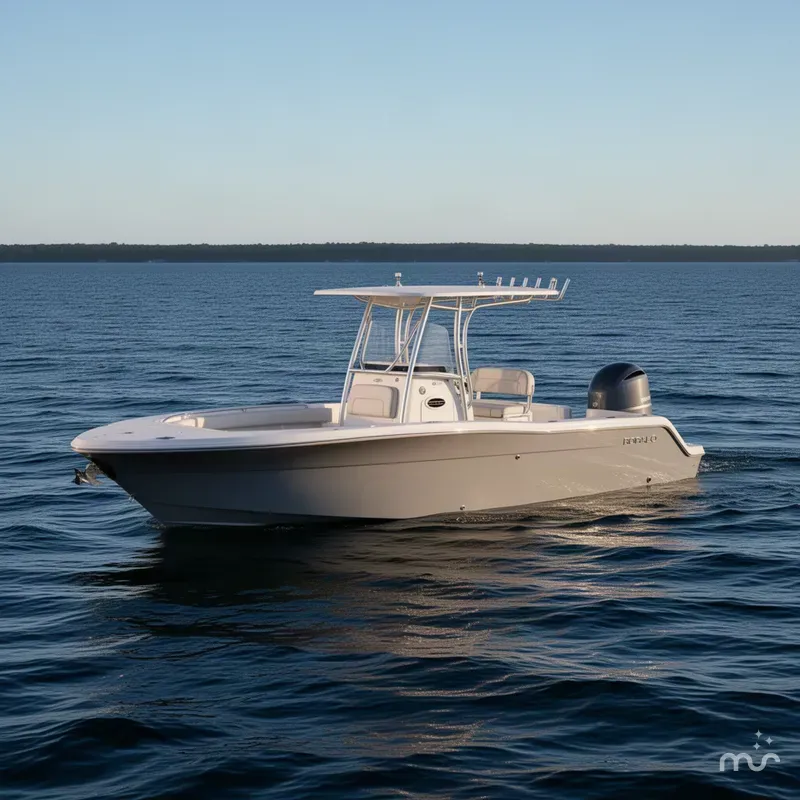 Slide: The Image of Robalo R227 Dual Console 2014 - 2