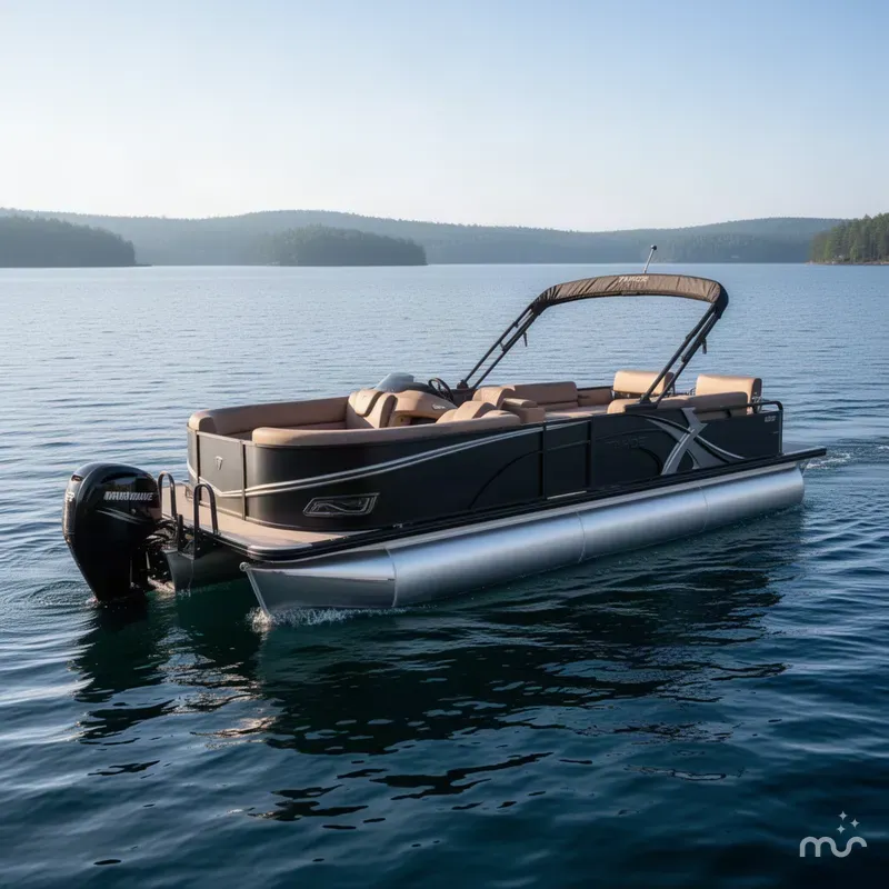 The Image of Tahoe LTZ 300HP QLS 2385 Tritoon 2027 - 0