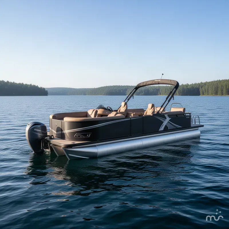 Slide: The Image of Tahoe LTZ 300HP QLS 2385 Tritoon 2027 - 2
