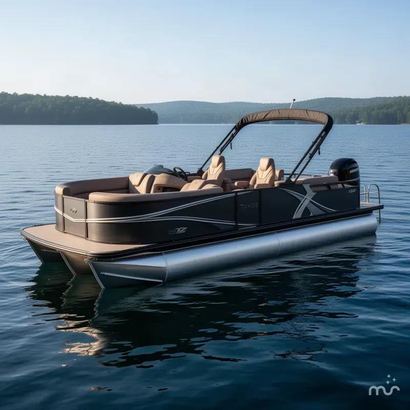 Slide: The Image of Tahoe LTZ 300HP QLS 2385 Tritoon 2027 - 2