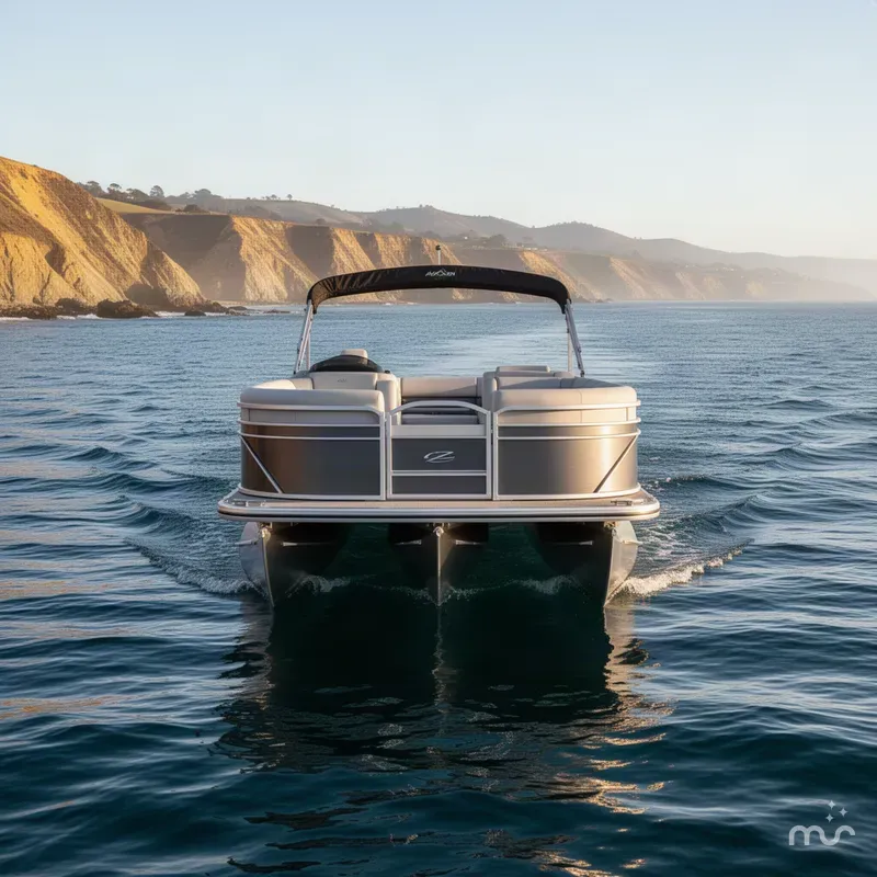 Slide: The Image of Avalon 25' LSZ Platinum Quad Lounge Shift w/ 250HP Mercury Verado! 2027 - 1