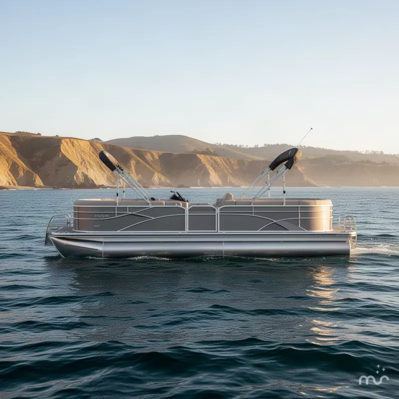 Slide: The Image of Avalon 25' Tahoe LTZ Entertainer w/ 200HP Mercury! 2027 - 2