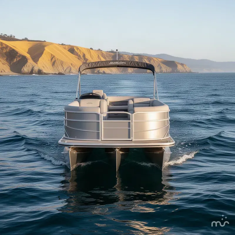 Slide: The Image of Avalon 27' Avalon Catalina platinum Flex lounge w/ 300HP Mercury Verado! 2027 - 1