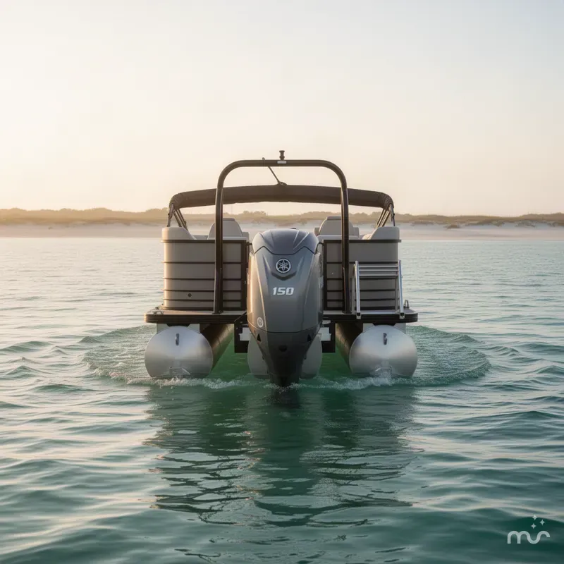 Slide: The Image of Veranda Vista View Series 22RC-150HP TRITOON 2027 - 2