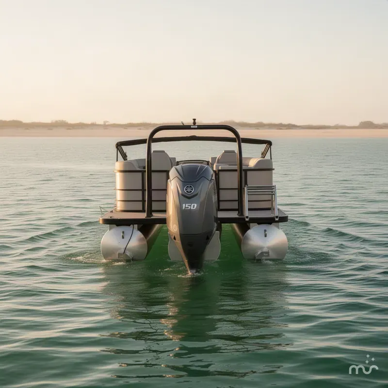 Slide: The Image of Veranda Vista View Series 22RC-150HP TRITOON 2027 - 2