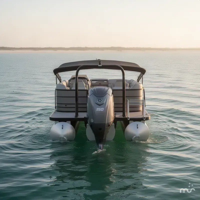 Slide: The Image of Veranda Vista View Series 22RC-150HP TRITOON 2027 - 2