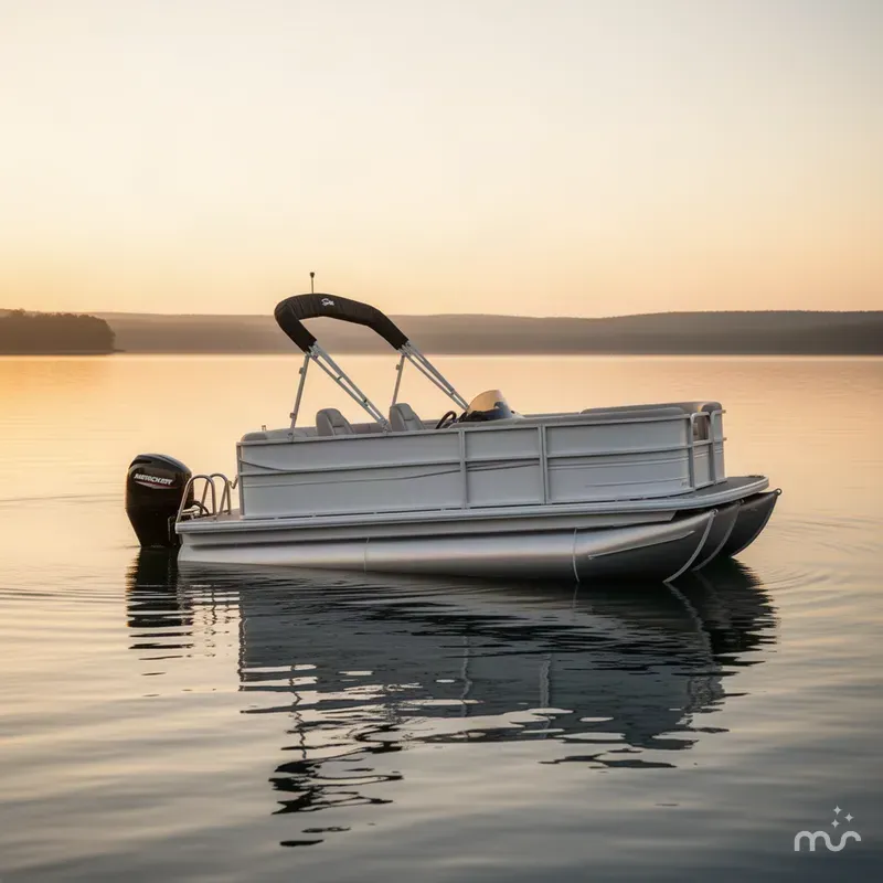 The Image of Sun Tracker Party Barge 16 DLX 2027 - 0