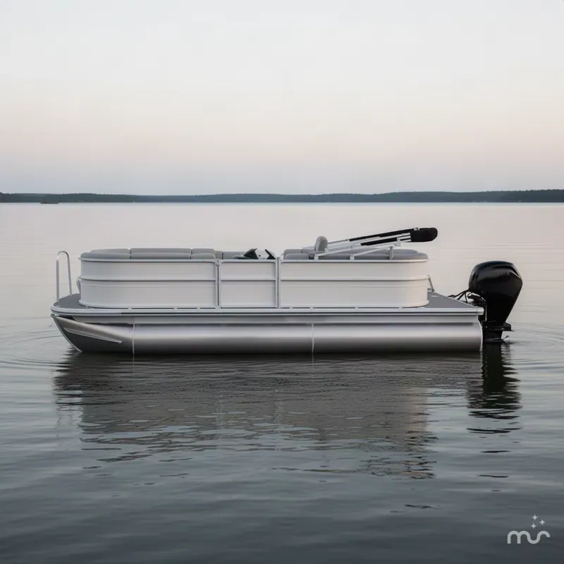 Slide: The Image of Sun Tracker Party Barge 20 DLX 2027 - 1