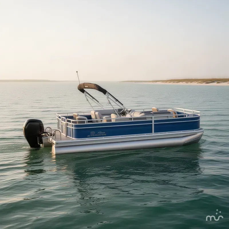 The Image of Sun Tracker Fishin' Barge 20 DLX 2027 - 0