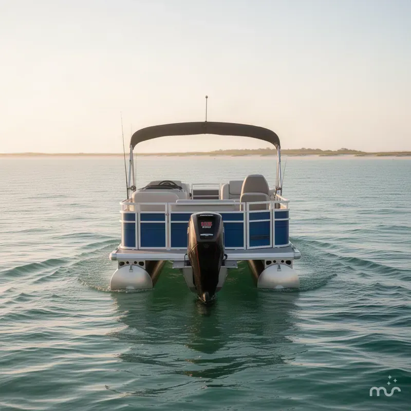 Slide: The Image of Sun Tracker Fishin' Barge 20 DLX 2027 - 2