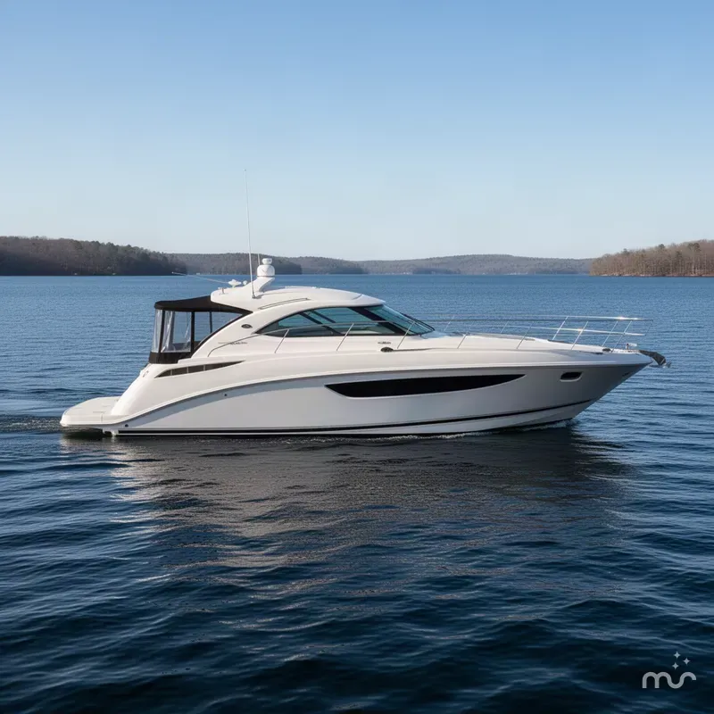 Slide: The Image of Sea Ray 410 Sundancer 2014 - 0