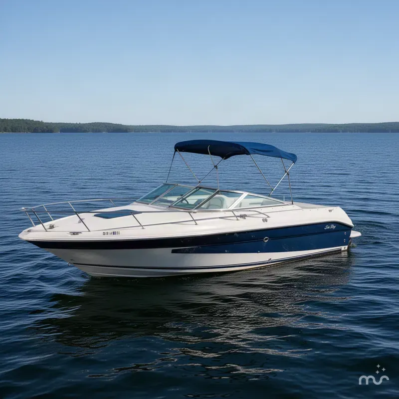 Slide: The Image of Sea Ray 220 Overnighter Signature 1995 - 2