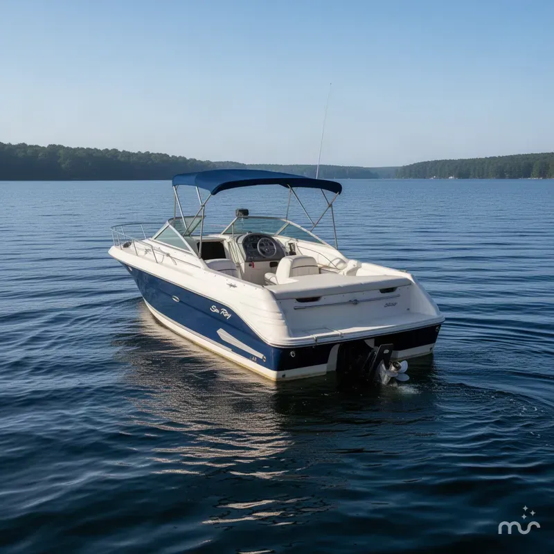 Slide: The Image of Sea Ray 220 Overnighter Signature 1995 - 3