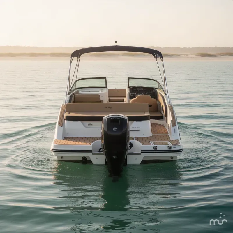 Slide: The Image of Sea Ray SPX 210 Outboard 2024 - 2