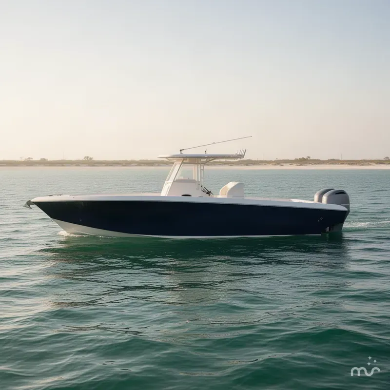 Slide: The Image of Fountain 32 Center Console 2006 - 2
