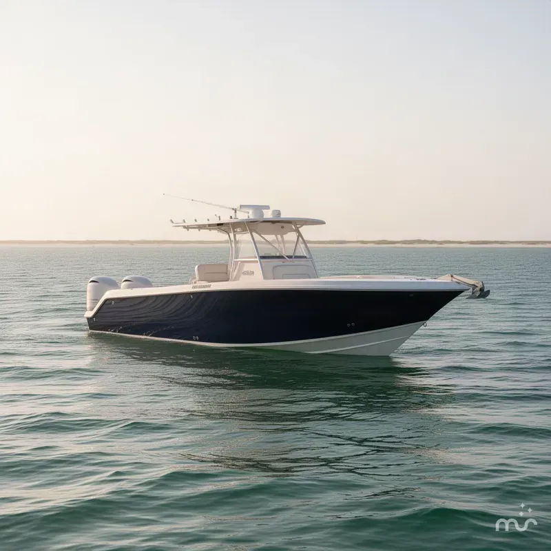 Slide: The Image of Fountain 32 Center Console 2006 - 4