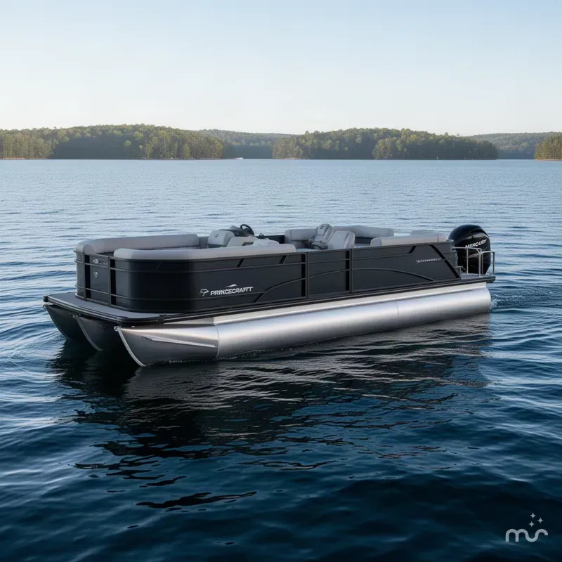 The Image of Princecraft Vectra 23 Quad Lounge Pontoon & Mercury 4-Stroke EFI 2027 - 0