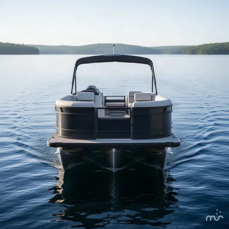Slide: The Image of Princecraft Vectra 23 Quad Lounge Pontoon & Mercury 4-Stroke EFI 2027 - 1