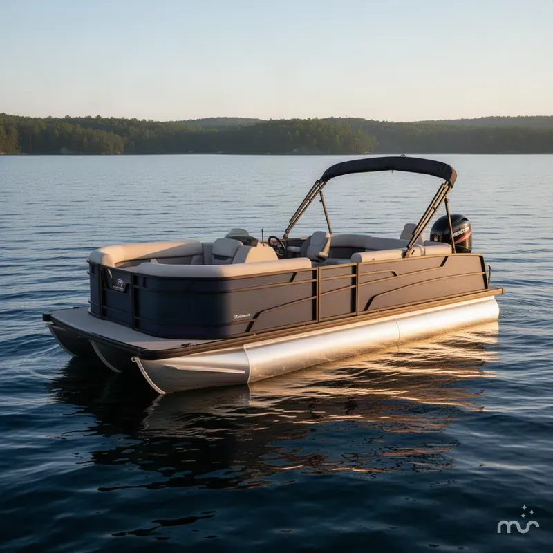 Slide: The Image of Princecraft 21 Sportfisher 2RS Pontoon & Mercury 4-Stroke EFI 2027 - 2