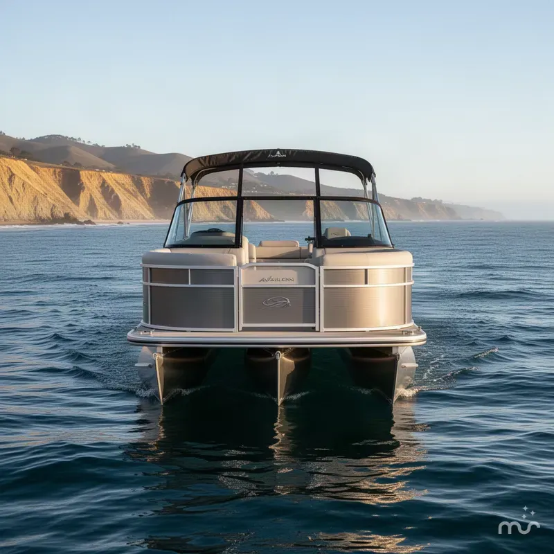 Slide: The Image of Avalon Catalina Platinum Elite Windshield w/ 250HP Verado! 2027 - 1