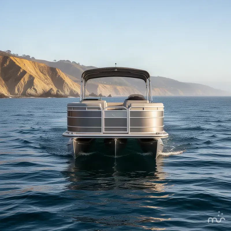 Slide: The Image of Avalon 25' Catalina Platinum Entertainer Funship w/ 250HP Mercury Verado! 2027 - 1
